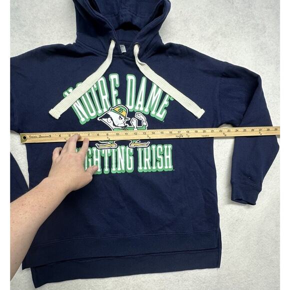 Notre Dame Fighting Irish‎ Rivalry Threads 91 Hoodie Sweatshirt Womens Size S - Picture 4 of 9